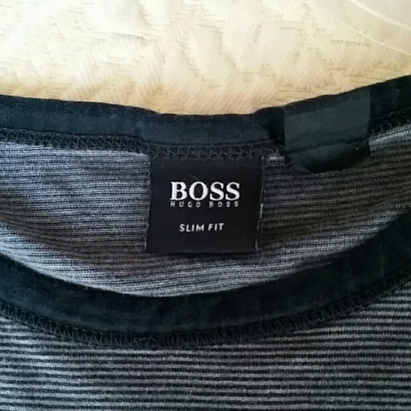 BOSS stripes shirt, slim fit XL - Picture 3 of 4